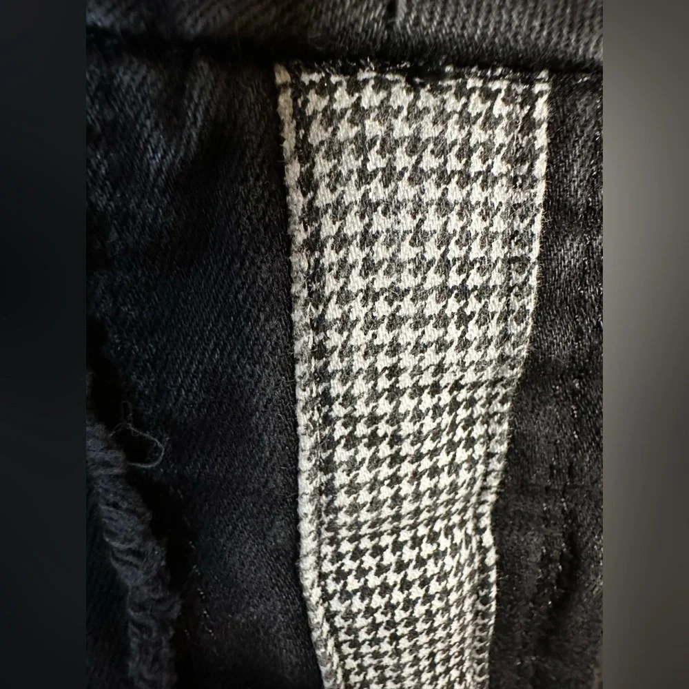 Lisette L Montreal Skinny Ankle Pull On Jeans With Side Ribbon Distressed‎ Style